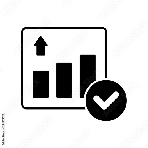 Icon a growth, isolated against a clean background.
