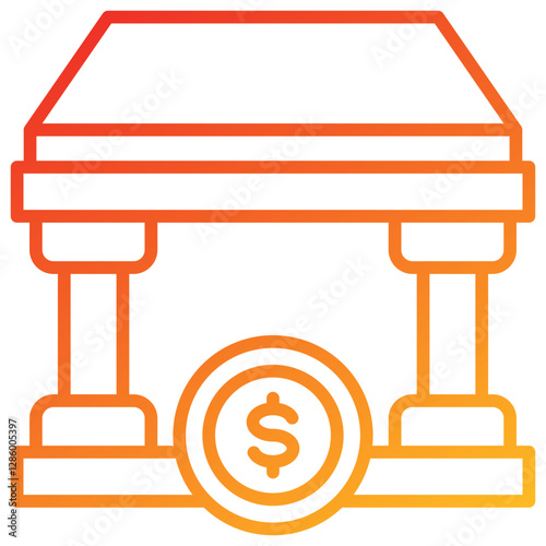 Bank Building Icon