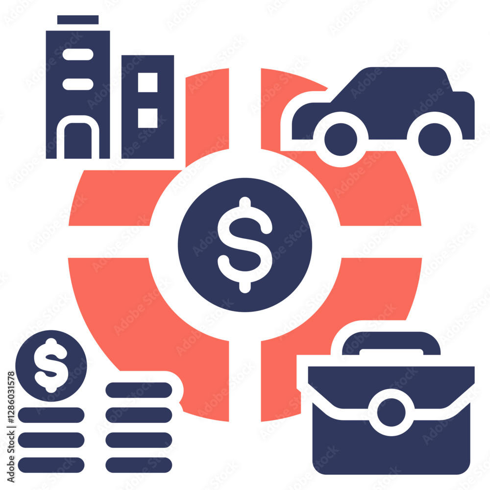 Fixed Asset Icon Fixed Asset Icon