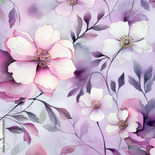 Beautiful luxury floral background with beautiful wild and garden flowers. For the design of cards, invitations, congratulations.