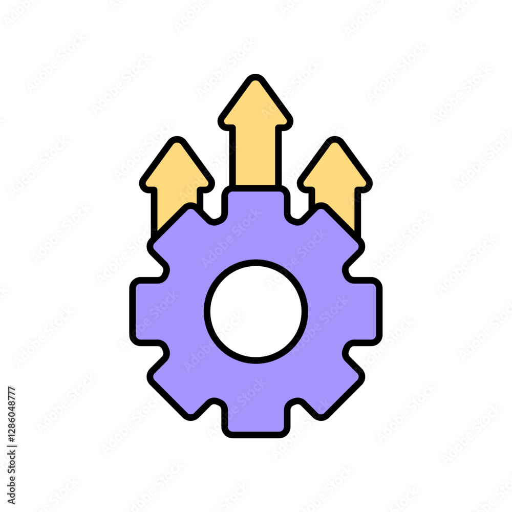 Icon a performance, isolated against a clean background.
