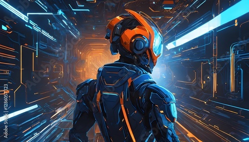 Neon Warrior: Futures Guardian