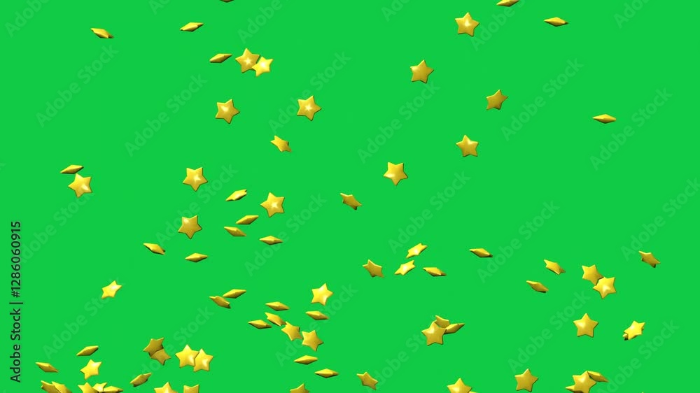 Golden Stars Particles – Sparkling Magic Effect in 4K Golden Stars Particles – Sparkling Magic Effect in 4K