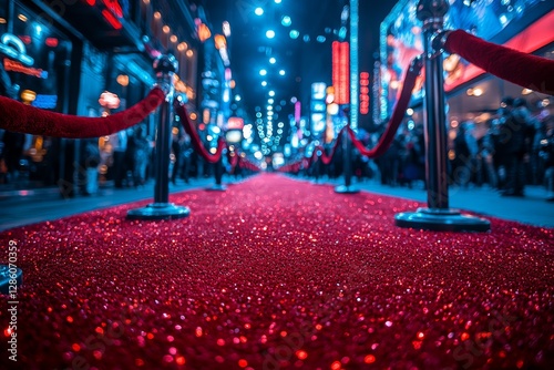 Traditionally, a red carpet is used to indicate the path followed by heads of state during ceremonial and formal events, and in recent years, it has also been utilized by VIPs and celebrities at