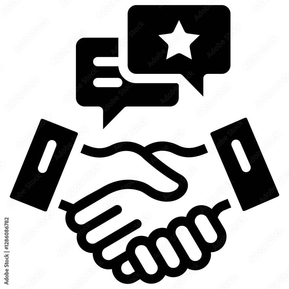 Negotiation Skills Icon Negotiation Skills Icon