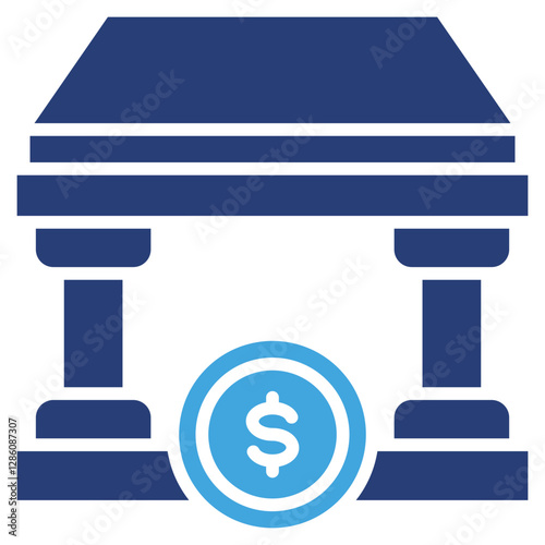 Bank Building Icon