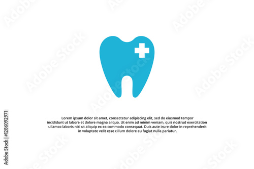 dental care minimal logo design