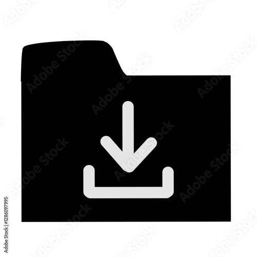 Collection of download icons