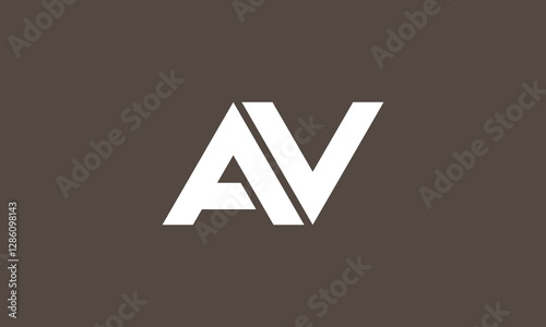 AV monogram sharp logo
