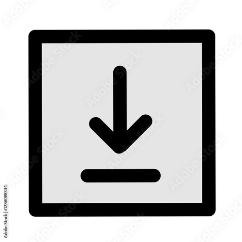 Collection of download icons