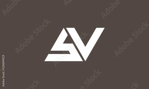 SV monogram sharp logo
