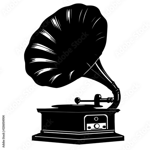 vintage gramophone player
