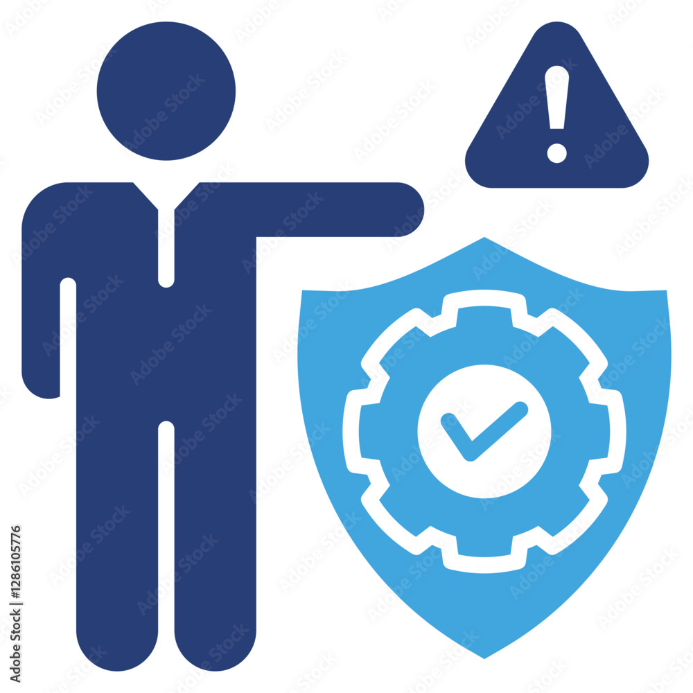 Workplace Safety Icon Workplace Safety Icon