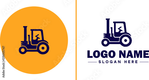Industrial Equipment icon Machinery Industrial tools Manufacturing equipment flat logo sign symbol editable vector