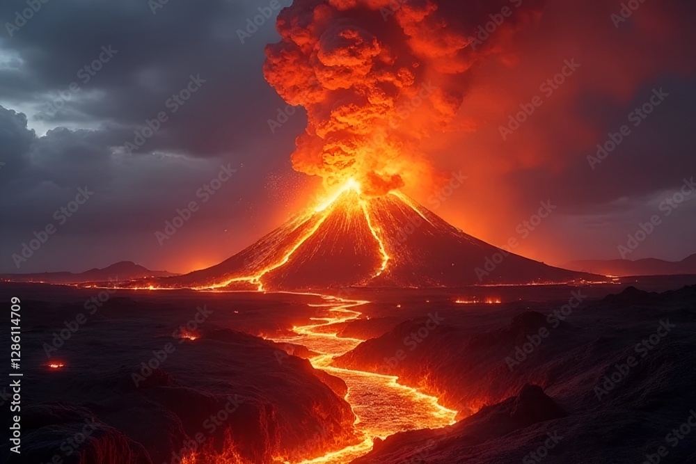 Fototapeta premium Lava