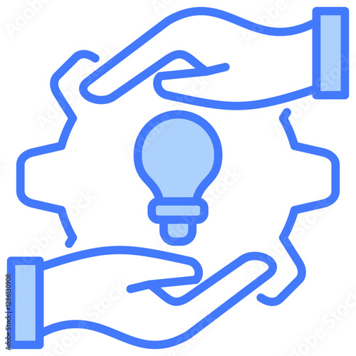 Initiative Blue Icon