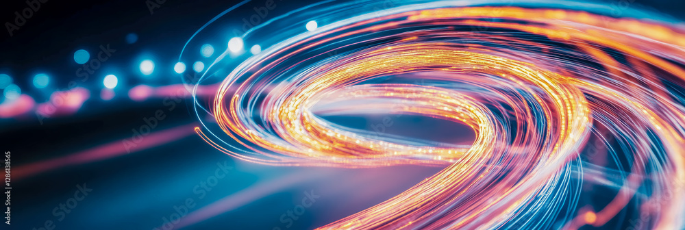 Abstract Swirl of Light Streams for Background Abstract Swirl of Light Streams for Background