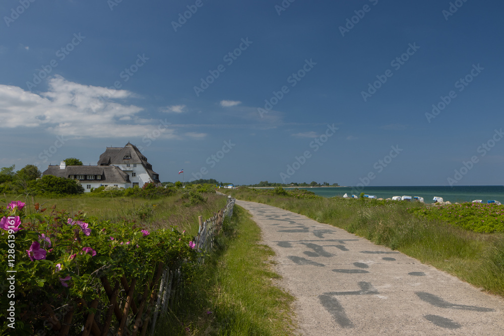 Strand in Hohwacht an der Oststee.