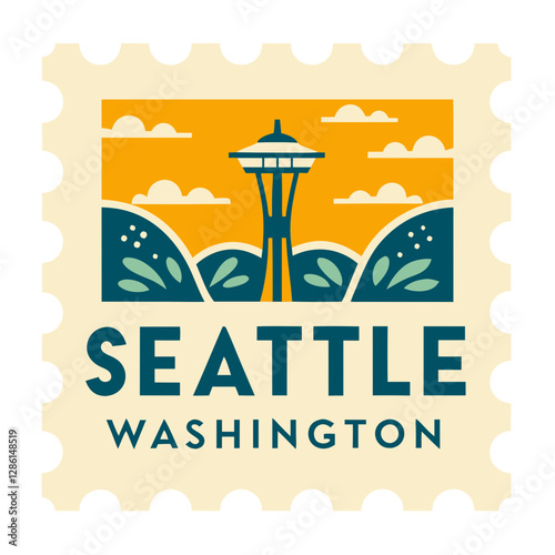Seattle Postage Stamp