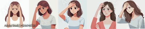 Vector of a person feeling frustrated