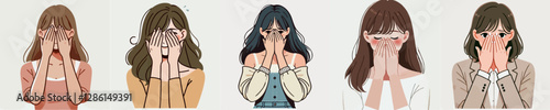 Vector of a person feeling frustrated