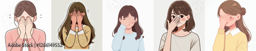 Vector of a person feeling frustrated