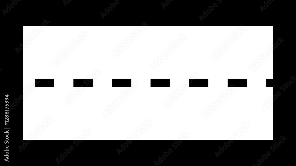 Animation road looping. Asphalt highway with black markings lines. Moving road aerial top view animation. animated highway Road. 4k video Animation road looping. Asphalt highway with black markings lines. Moving road aerial top view animation. animated highway Road. 4k video