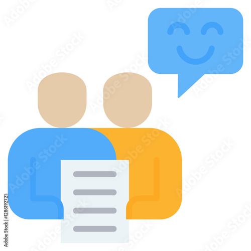 Assertiveness Flat Icon