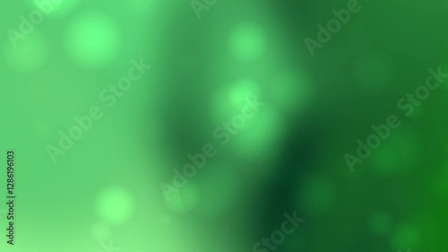 Green blurred gradient background with bokeh effect suitable for naturethemed designs, environmental concepts, ecofriendly advertisements, and spring or summer themed projects