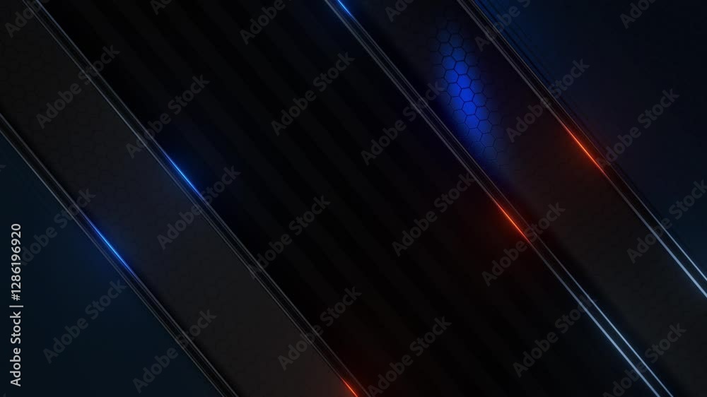 This stock motion graphics video includes a clip of a Neon Streaks on Dark Surface This stock motion graphics video includes a clip of a Neon Streaks on Dark Surface