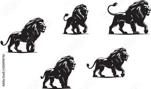  lion shilouette