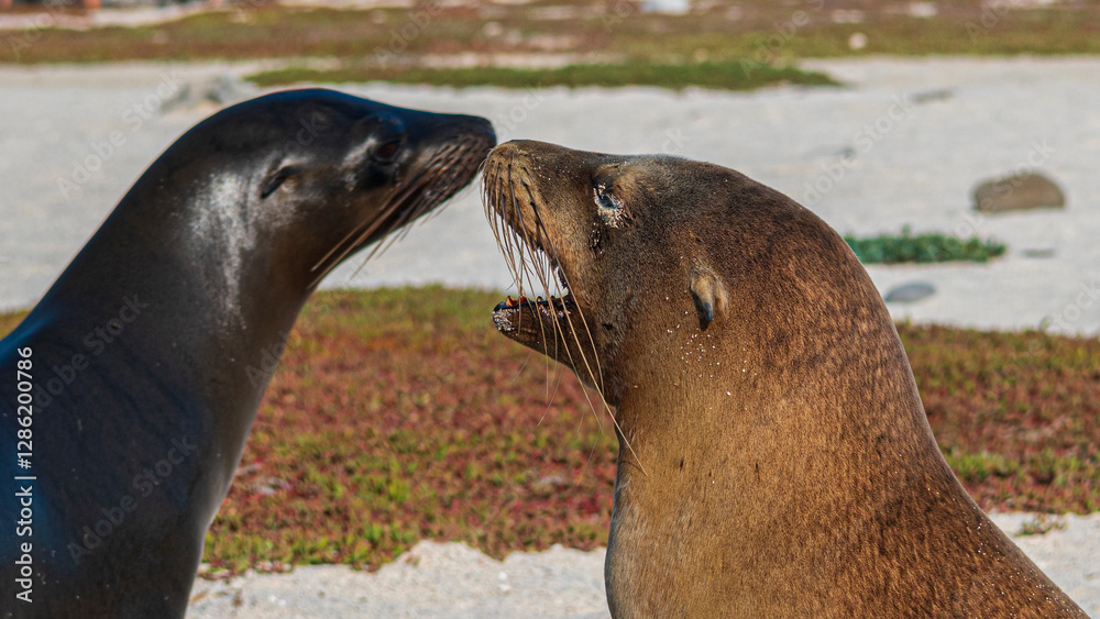 Fototapeta premium Tierwelt auf den Galapagos Inseln