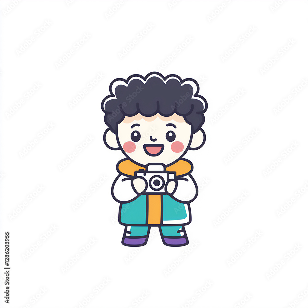 Creative Cartoon Animated Person Logo: Premium Whimsical Sketch for Branding, Artistic Projects, and Unique Merchandise Designs Creative Cartoon Animated Person Logo: Premium Whimsical Sketch for Branding, Artistic Projects, and Unique Merchandise Designs