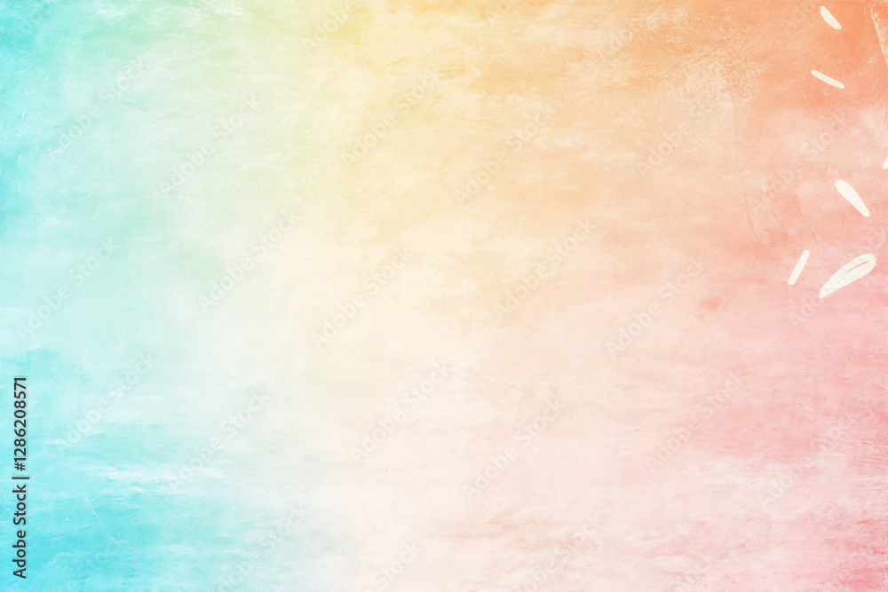 Obraz premium pastel retro gradient
