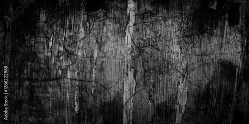 black grungy texture wall background