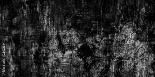 black grungy texture wall background