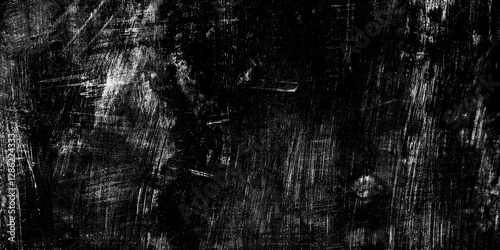 black grungy texture wall background