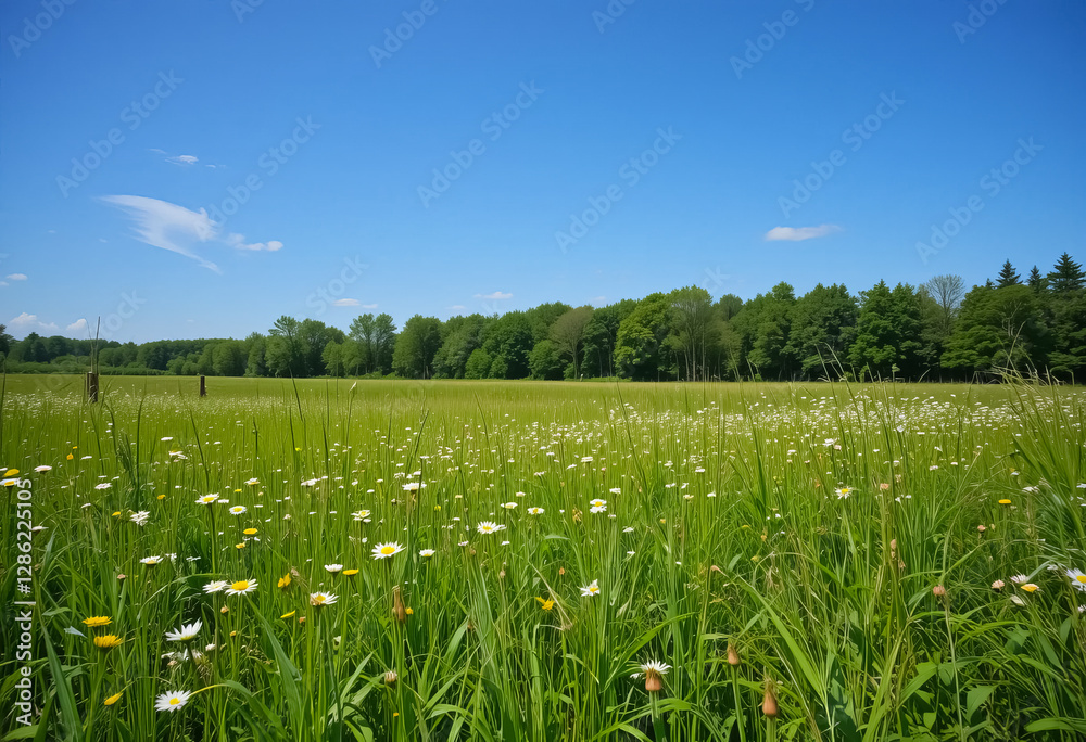Fototapeta premium The Whispering Meadow