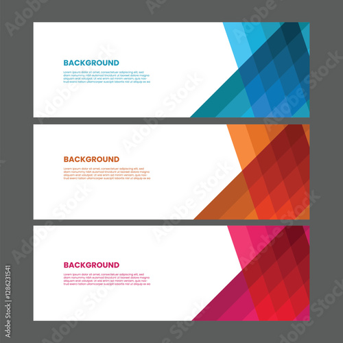 Background Design Tamplate For Web Modern Simple Vector