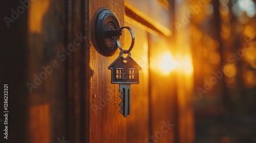 Sunset Keys to New Home photo