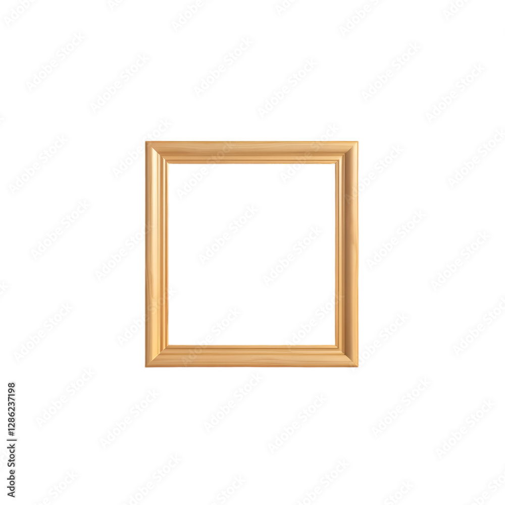 Minimalist Wooden Frame Perfect for Personal Displays Minimalist Wooden Frame Perfect for Personal Displays