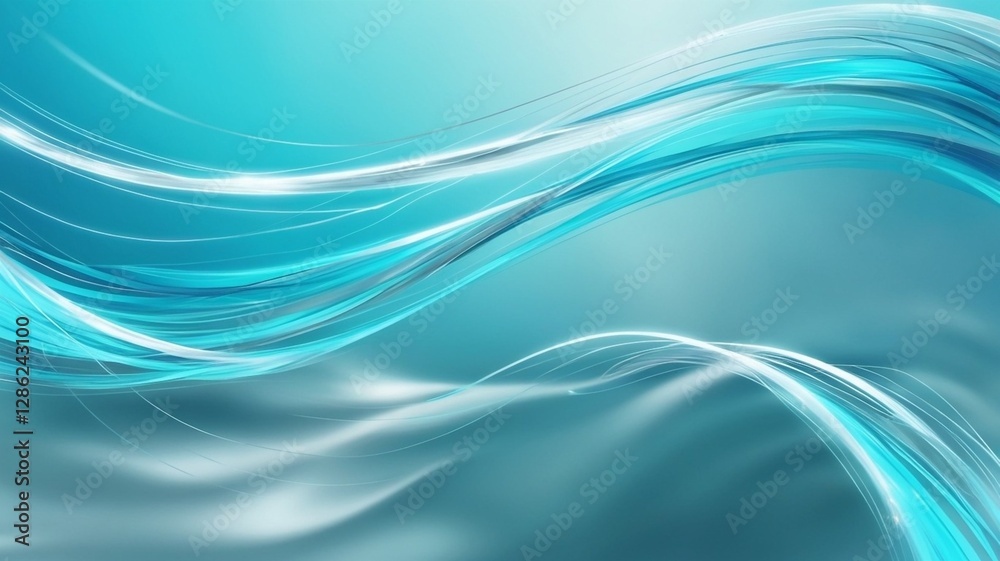 Fototapeta premium Azure Veil