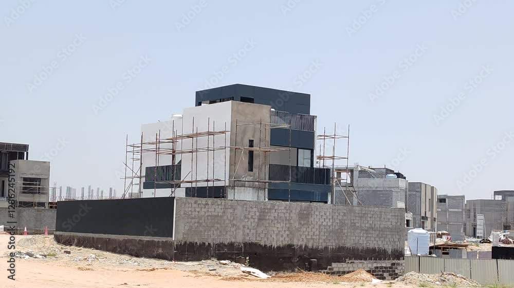 Under Construction House Or Villa's, Villa's With Concreate Block Or Bricks.
Exterior View Of 02 Story Under Construction House With Modern Design, Under Construction Home Or House Structure Under Construction House Or Villa's, Villa's With Concreate Block Or Bricks.
Exterior View Of 02 Story Under Construction House With Modern Design, Under Construction Home Or House Structure