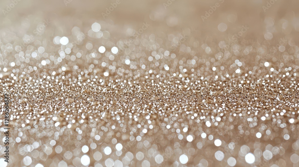Sparkling gold glitter background for creative design and artistic visual projects