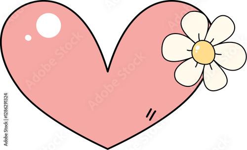 Cute love illustration