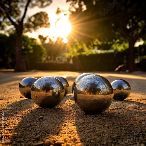Boules de pétanque en Provence