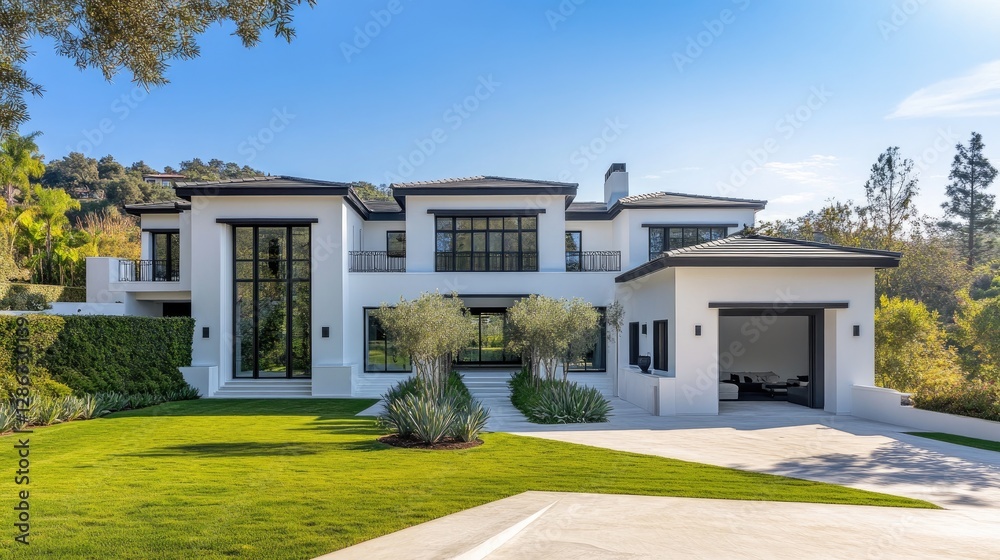 Modern Architectural Masterpiece, Luxurious Hillside Residence Modern Architectural Masterpiece, Luxurious Hillside Residence