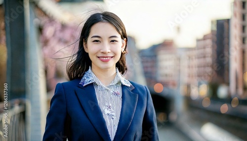きれいめな日本人女性のポートレート