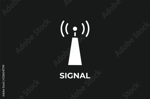 Tower Vector, Icon Or Logo Sign Isolated Symbol Illustration