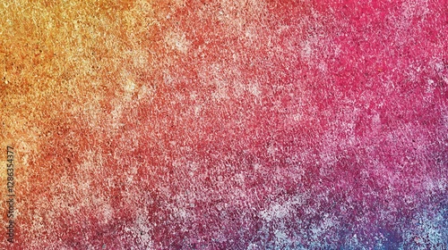 Vibrant grainy gradient texture blending colors in a soft digital noise effect, with a nostalgic vintage vibe.